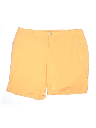 Pre-owned Lane Bryant Shorts In Yellow