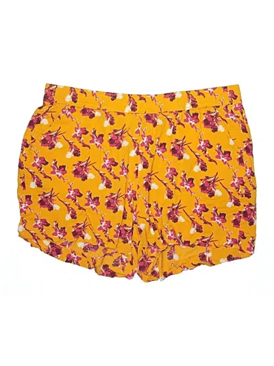 Pre-owned Lane Bryant Shorts In Yellow