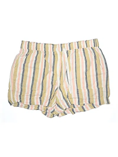 Pre-owned Lane Bryant Shorts In Yellow