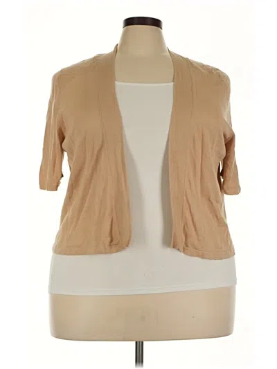 Lane Bryant Shrug In Tan