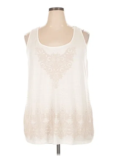Lane Bryant Sleeveless Blouse In Neutral