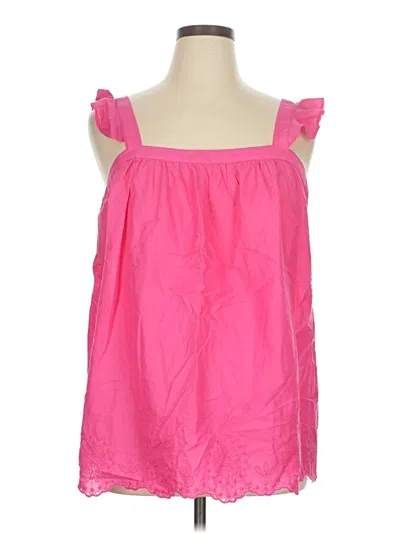 Lane Bryant Sleeveless Blouse In Pink
