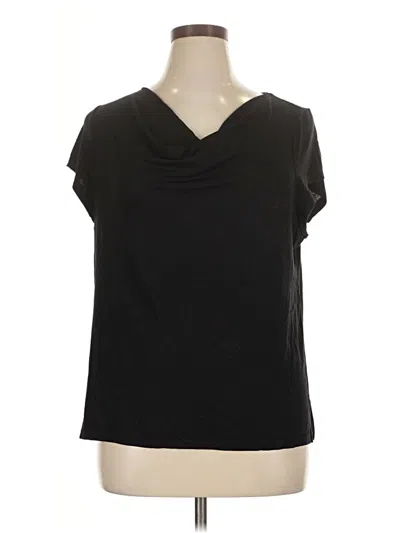 Pre-owned Lane Bryant Sleeveless T-shirt In Black