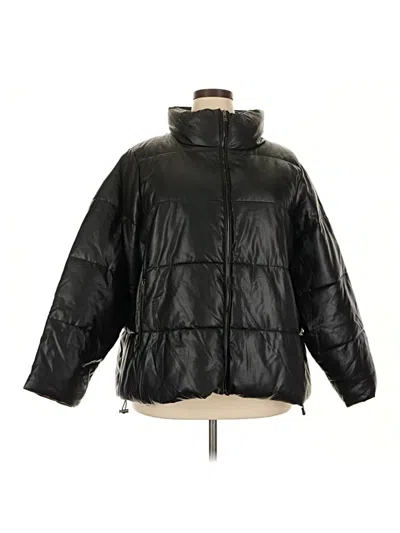 Lane Bryant Snow Jacket In Black