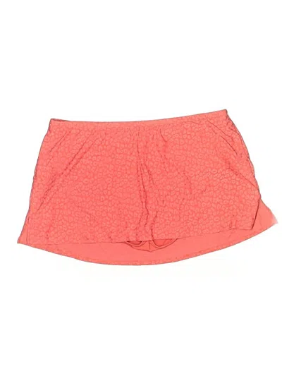 Pre-owned Lane Bryant Swimsuit Bottoms In Orange