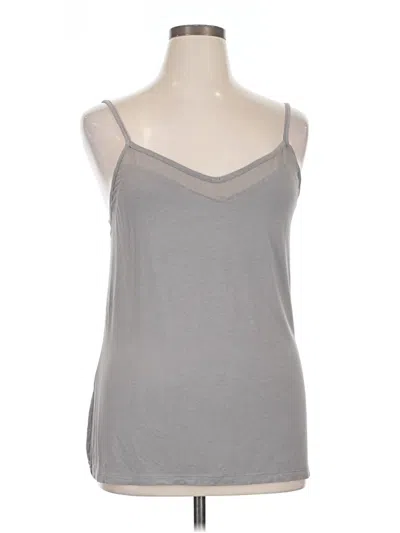 Pre-owned Lane Bryant Tank Top Gray Strapless Neckline Tops