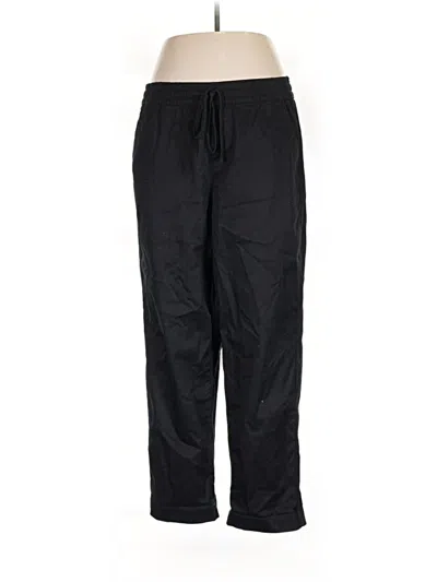 Pre-owned Lane Bryant Track Pants In Black