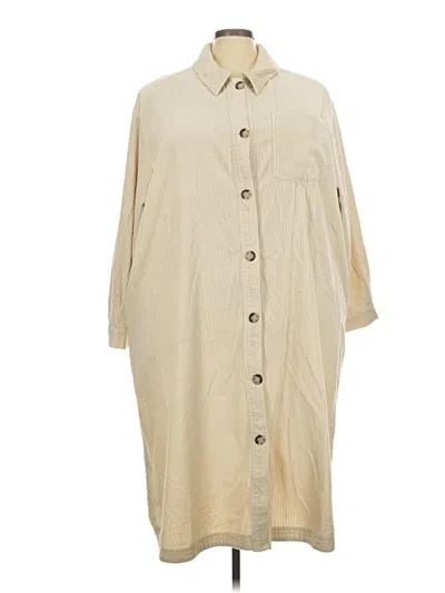 Pre-owned Lane Bryant Trenchcoat In Brown