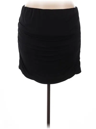 Pre-owned Lane Bryant Tube Top Black Solid Pattern Tops