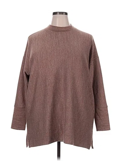 Pre-owned Lane Bryant Turtleneck Sweater In Brown