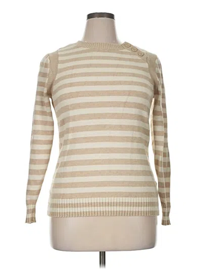 Pre-owned Lane Bryant Turtleneck Sweater In Brown