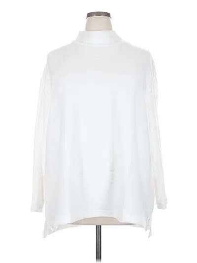 Lane Bryant Turtleneck Sweater In White