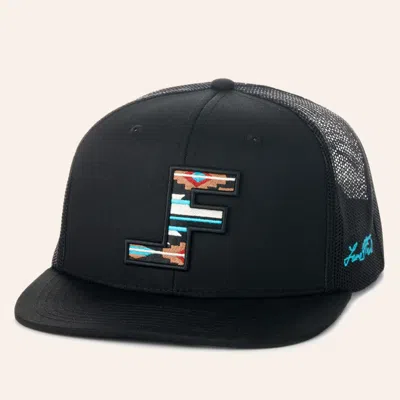 Lane Frost All Black Aztec Embroidered Logo Cap
