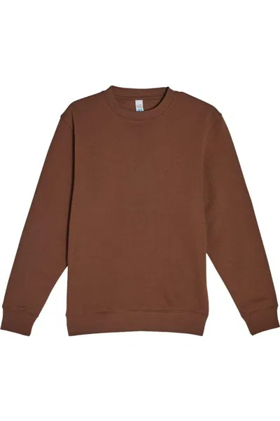Lane Seven Premium Crewneck Sweatshirt In Brown