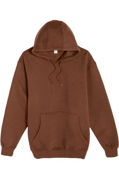 Lane Seven Premium Pullover Hooded Sweatshirt In Brown