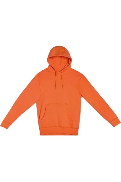 Lane Seven Premium Pullover Hooded Sweatshirt In Orange