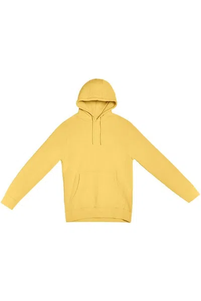 Lane Seven Premium Pullover Hooded Sweatshirt In Yellow