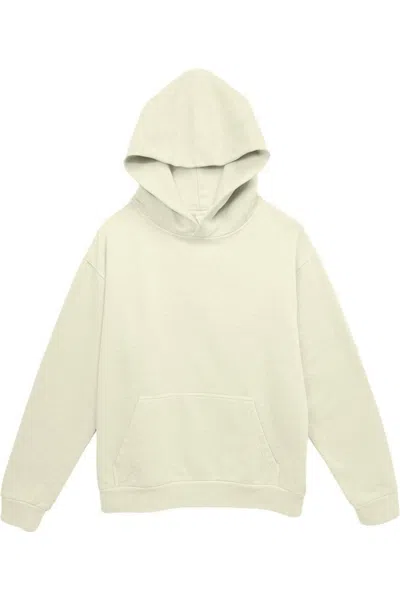 Lane Seven Urban Pullover Hooded Sweatshirt In White