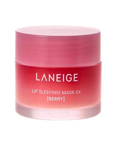 Laneige 0.67oz Lip Sleeping Mask In Berry In Transparent