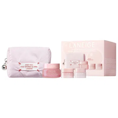 Laneige Bouncy & Firm Plump, Firm & Glow Set In White