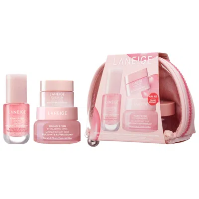 Laneige Bouncy Skin On The Go Set For Plumping And Firming In Transparent