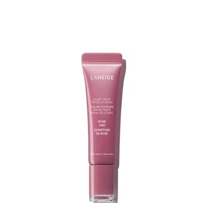 Laneige Glaze Craze Tinted Lip Serum - Rose Jam 12g In Pink