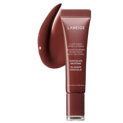 Laneige Glaze Craze Tinted Polypeptide Lip Serum Chocolate Frosting .42 oz / 12 G