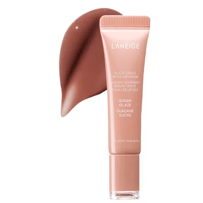 Laneige Glaze Craze Tinted Polypeptide Lip Serum Sugar Glaze .42 oz / 12 G