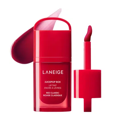 Laneige Juicepop Box Lip Oil Stain 12hr Hydrating Tint Red Classic 0.15 Oz/4.5 G