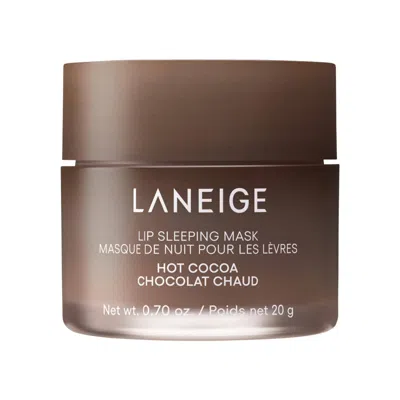 Laneige Lip Sleeping Mask Intense Hydration With Vitamin C Hot Cocoa 0.70 Oz/20 G In Brown