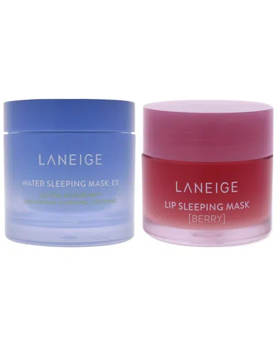 Laneige Water Sleeping Mask & Lip Sleeping Mask - Berry 2pc Set In Multi