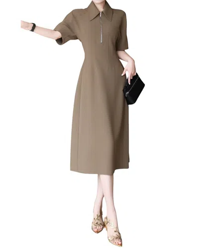 Lanelle Dress In Brown