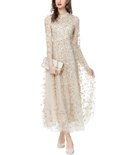 Lanelle Maxi Dress In Neutral