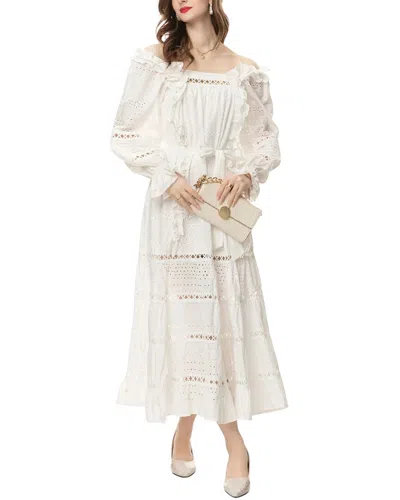 Lanelle Maxi Dress In White
