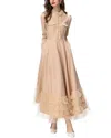 Lanelle Maxi Dress In Neutral