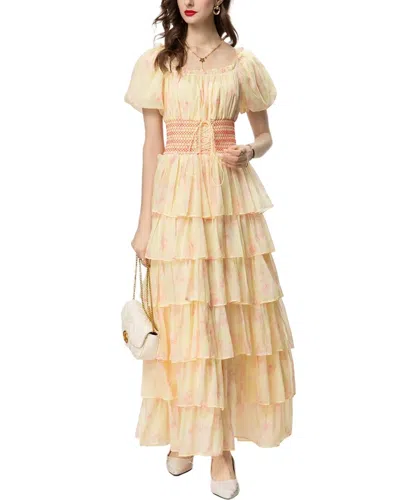 Lanelle Maxi Dress In Yellow