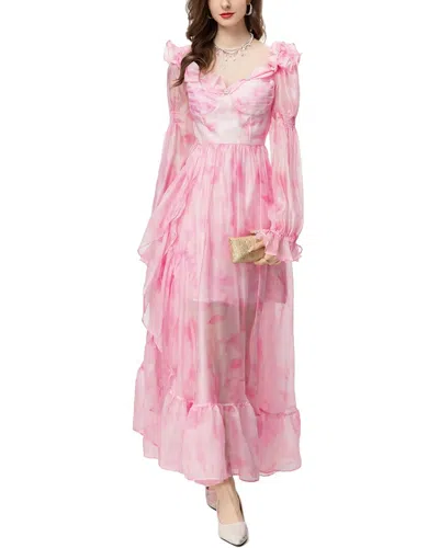 Lanelle Maxi Dress In Pink
