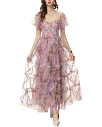 Lanelle Maxi Dress In Purple