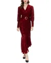 Lanelle Maxi Dress In Burgundy