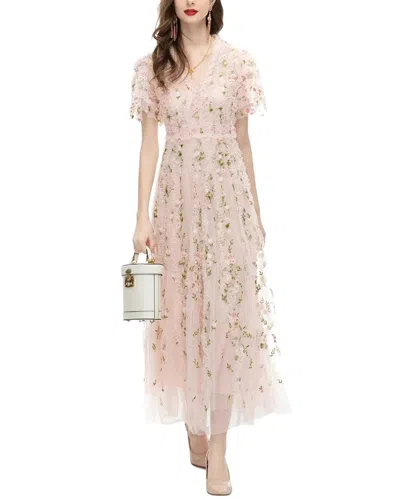 Lanelle Maxi Dress In Pink