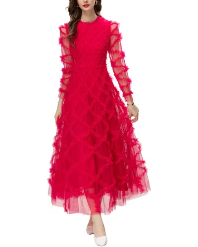 Lanelle Maxi Dress In Red