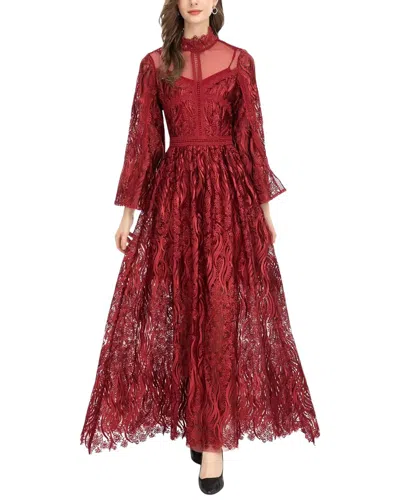 Lanelle Maxi Dress In Red