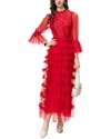 Lanelle Maxi Dress In Red