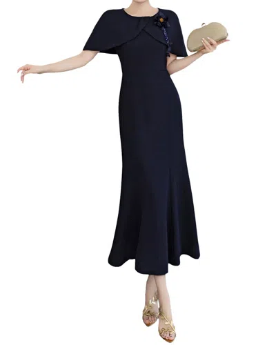 Lanelle Midi Dress In Blue