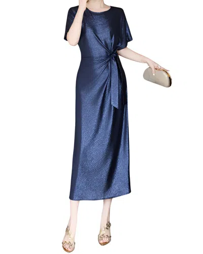 Lanelle Midi Dress In Blue