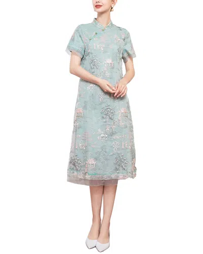 Lanelle Midi Dress In Blue
