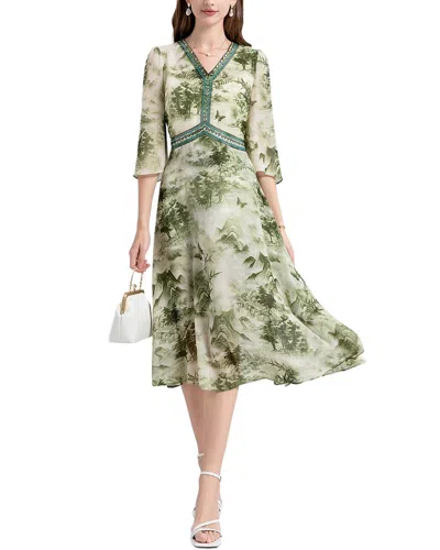 Lanelle Midi Dress In Multi