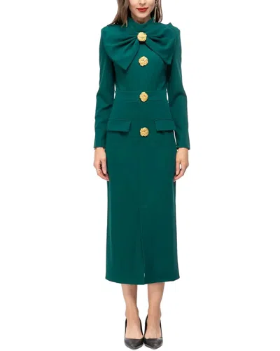 Lanelle Midi Dress In Green