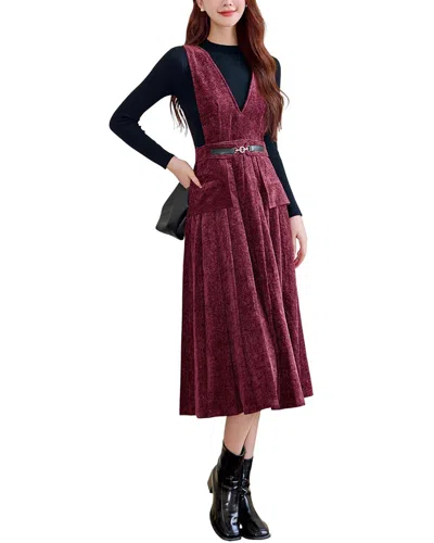 Lanelle Midi Dress In Multi