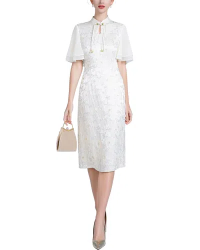 Lanelle Midi Dress In White